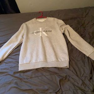 Calvin Klein Jeans grey sweatshirt.